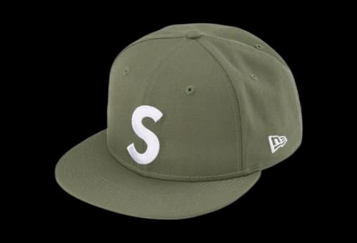 Supreme Jesus Piece S Logo New Era Olive (FW23)