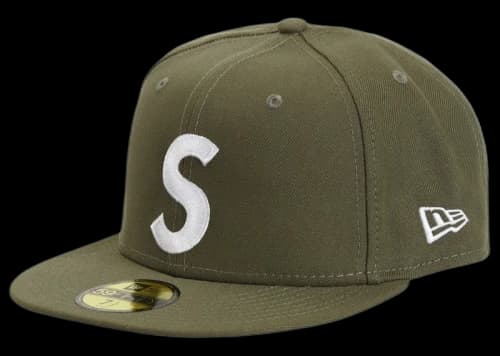 Supreme Jesus Piece S Logo New Era 59Fifty Hat Olive