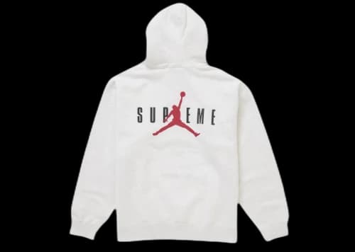 Supreme Jordan Hooded Sweatshirt (FW24) Ash Grey