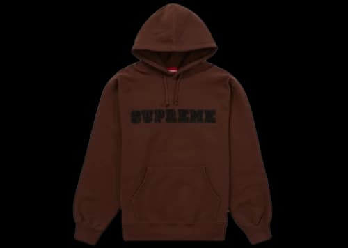 Supreme Lace Hooded Sweatshirt Dark Brown
