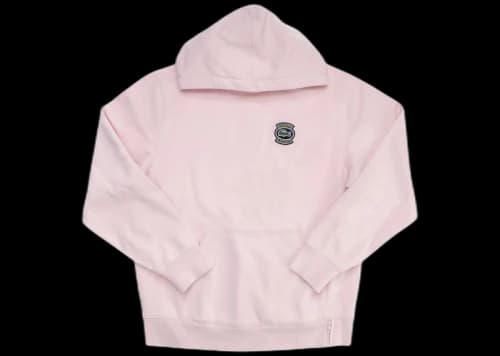 Supreme LACOSTE Hooded Sweatshirt Pink
