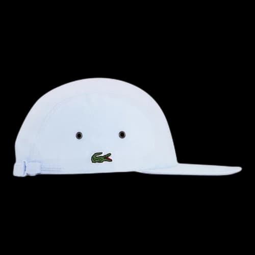 Supreme Lacoste Pique Knit Camp Cap Light Blue
