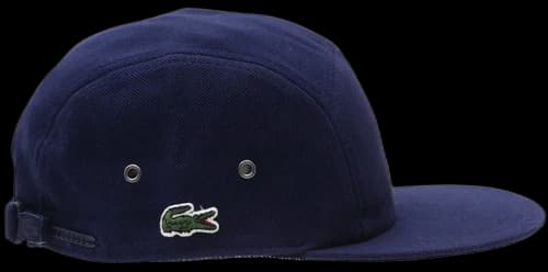 Supreme Lacoste Pique Knit Camp Cap Navy