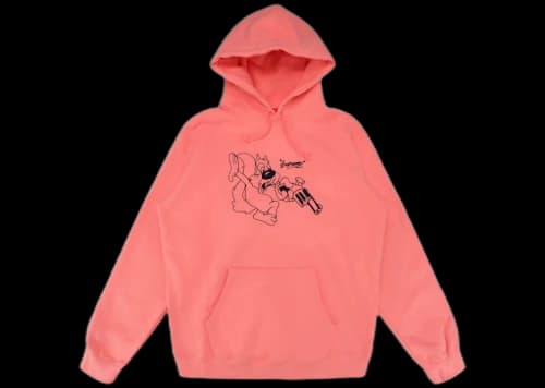 Supreme Lee Hooded Sweatshirt Coral