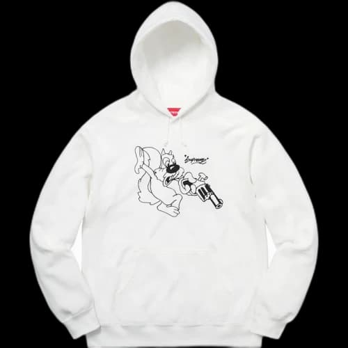 Supreme Lee Hooded Sweatshirt White