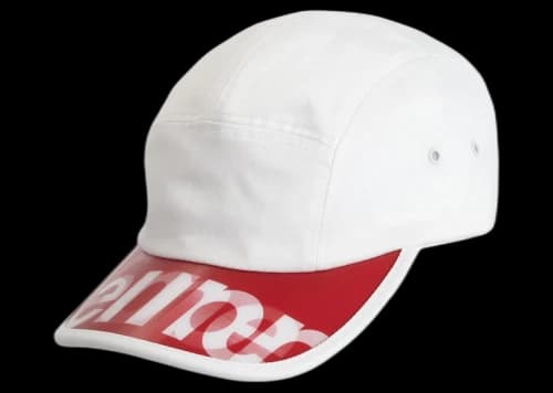 Supreme Lenticular Visor Camp Cap White