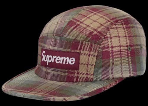 Supreme Lochcarron Camp Cap (FW25) Green
