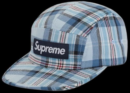 Supreme Lochcarron Camp Cap (FW25) Light Blue