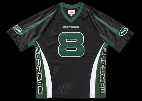 Supreme Martine Rose Football Jersey Black