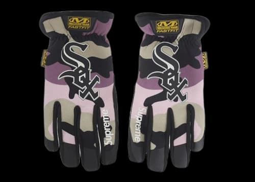 Supreme Mechanix FastFit MLB Teams Gloves Pink Camo