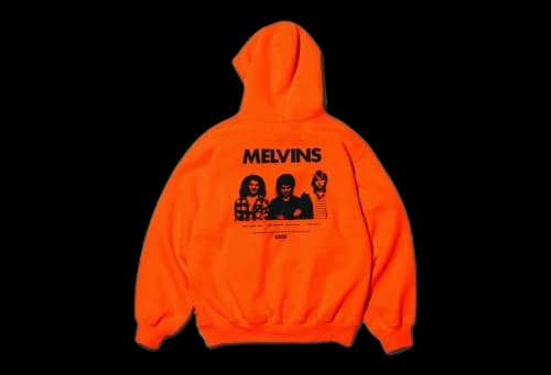 Supreme Melvins Hooded Sweatshirt Bright Orange (SS24)