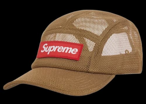Supreme Mesh Cordura Camp Cap Sand