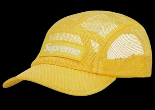 Supreme Mesh Cordura Camp Cap Yellow
