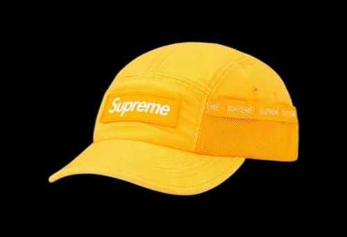 Supreme Mesh Pocket Camp Cap Yellow (FW23)