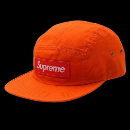 Supreme Metal D-Ring Camp Cap Orange