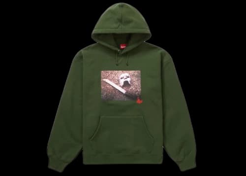 Supreme MF DOOM Hooded Sweatshirt Dark Olive