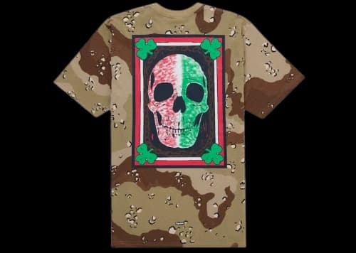 Supreme Mike Kelley Banner Tee Chocolate Chip Camo