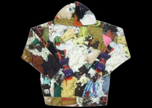 Supreme Mike Kelley More Love Hours Than Can Ever Be Repaid Hooded Sweatshirt Multicolor