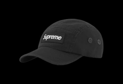 Supreme Military Camp Cap Black (FW22)