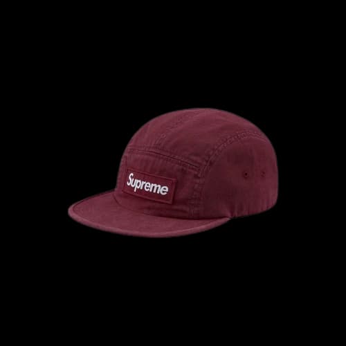 Supreme Military Camp Cap Burgundy (SS18)
