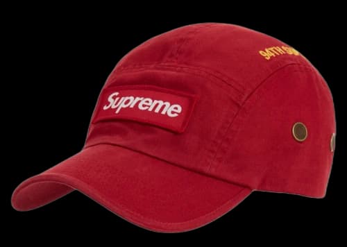 Supreme Military Camp Cap Cap (FW21) Red