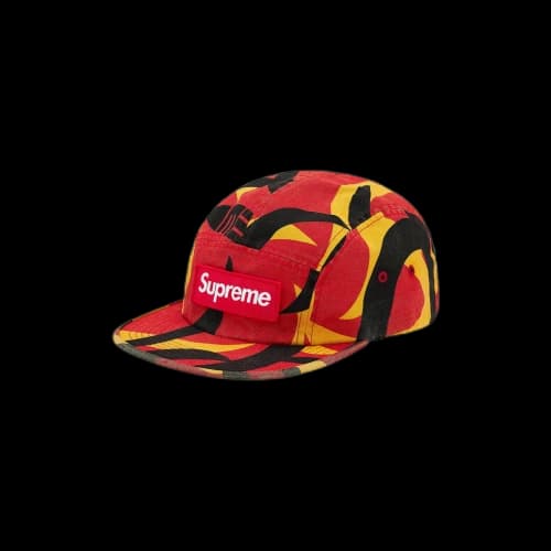 Supreme Military Camp Cap Red Tribal Camo (FW19)