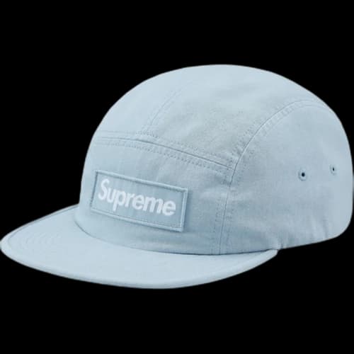 Supreme Military Camp Cap (SS18) Light Blue