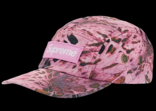 Supreme Military Camp Cap (SS22) Pink Prym1 Camo