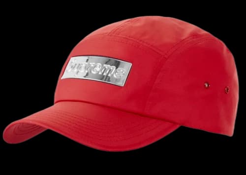Supreme Mirror Camp Cap Red