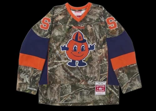 Supreme Mitchell & Ness NCAA Hockey Jersey Woodland Camo