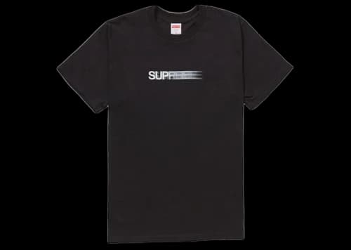 Supreme Motion Logo Tee Black