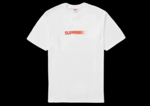 Supreme Motion Logo Tee (SS20) White