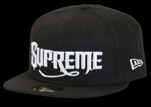 Supreme New Era Mister Cartoon 59Fifty Fitted Cap Black