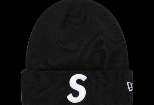Supreme New Era S Logo Beanie Black (FW23)