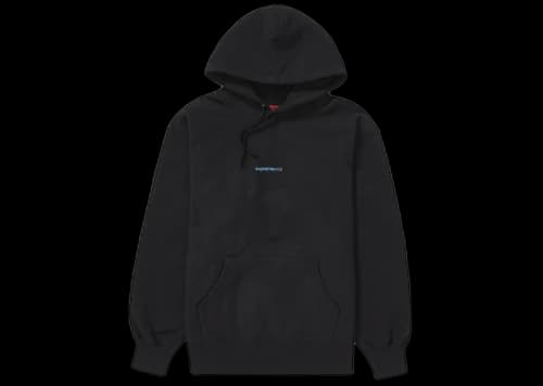 Supreme Number One Hooded Sweatshirt Black
