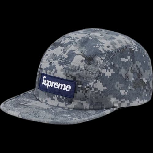 Supreme NYCO Twill Camp Cap Navy Digi Camo