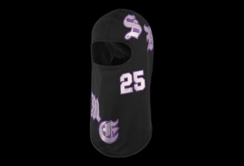 Supreme Old English Lightweight Balaclava 'Black' (SS25)