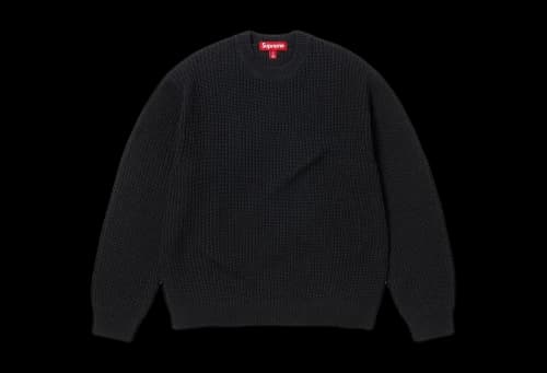 Supreme Old English Printed Sweater 'Black' (SS25)