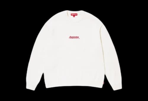 Supreme Old English Sweater Ivory (SS24)