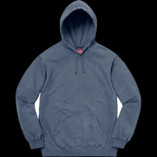 Supreme Overdyed Hooded Sweatshirt (SS18) Navy