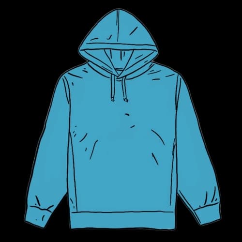 Supreme Overdyed Hooded Sweatshirt (SS20) Bright Blue