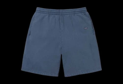 Supreme Overdyed Small Box Sweatshort Dark Slate (SS24)
