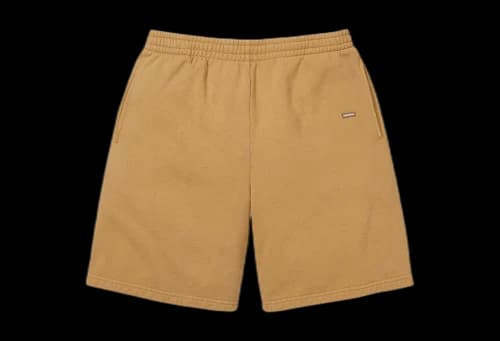 Supreme Overdyed Small Box Sweatshort Sand (SS24)