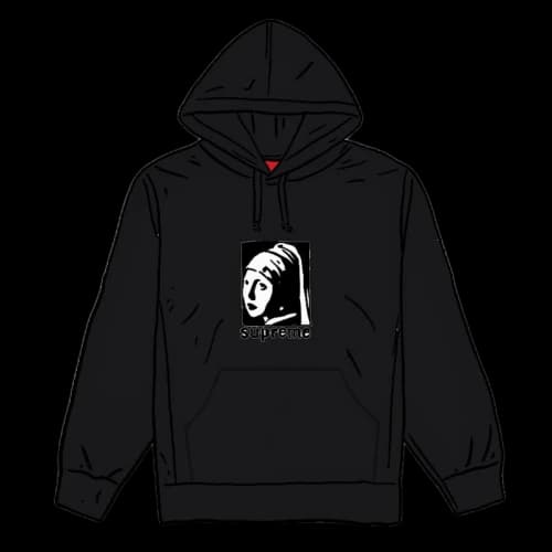 Supreme Pearl Hooded Sweatshirt Black