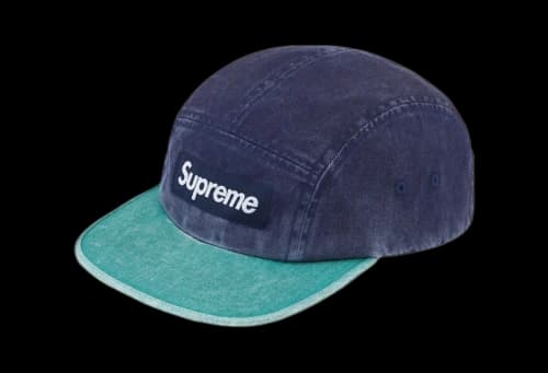 Supreme Pigment 2-Tone Camp Cap Navy (SS24)