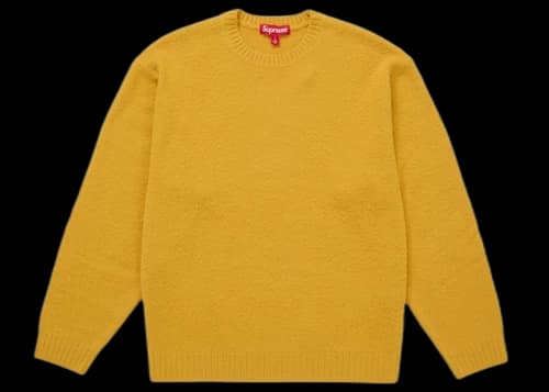 Supreme Pilled Sweater (SS26) Gold
