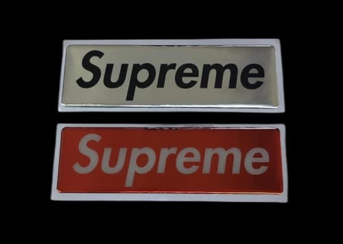 Supreme Plastic Box Logo Sticker Set