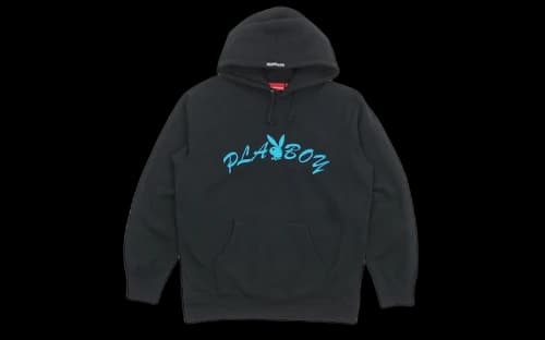 Supreme Playboy Hooded Sweatshirt (SS17) Black