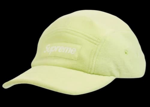 Supreme Polartec Camp Cap Lime