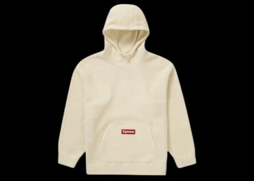Supreme Polartec Hooded Sweatshirt (FW21) Natural